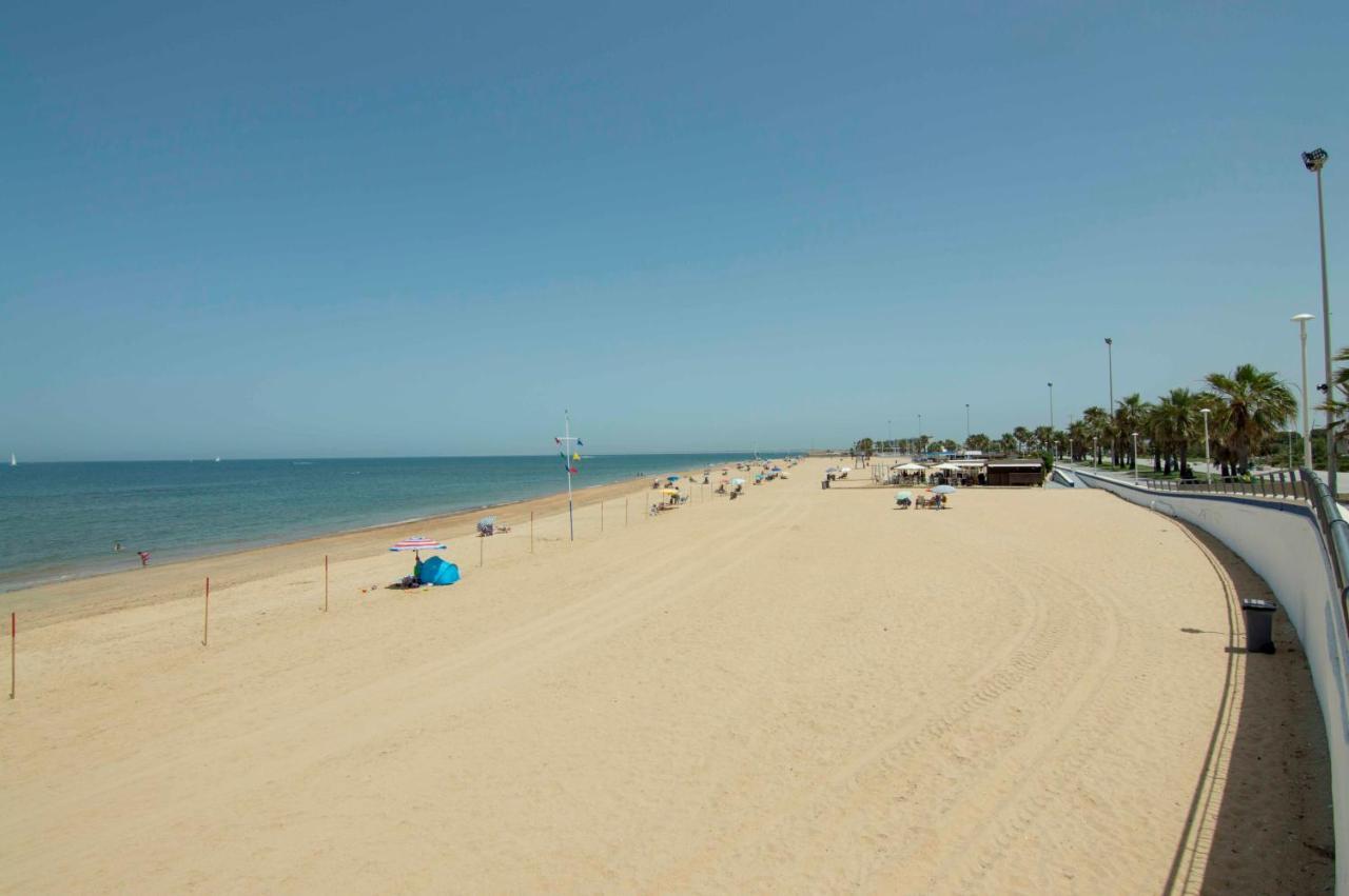 Cruz Del Mar Beach, Apartamentos Living Sur Chipiona Kültér fotó